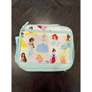 Pottery Barn Kids Mackenzie Aqua Disney Princess Lunch Box With Side Mesh Pocket